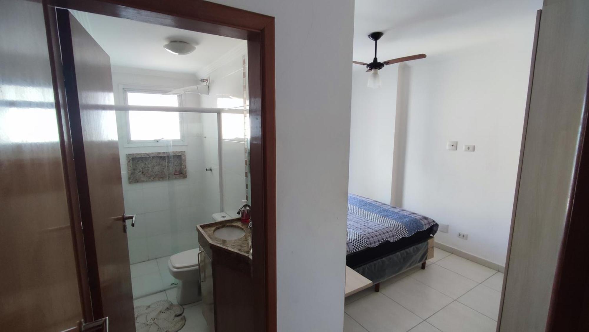 Apartamento Praia Grande Aviacao - 30 Mts Da Praia Exterior foto