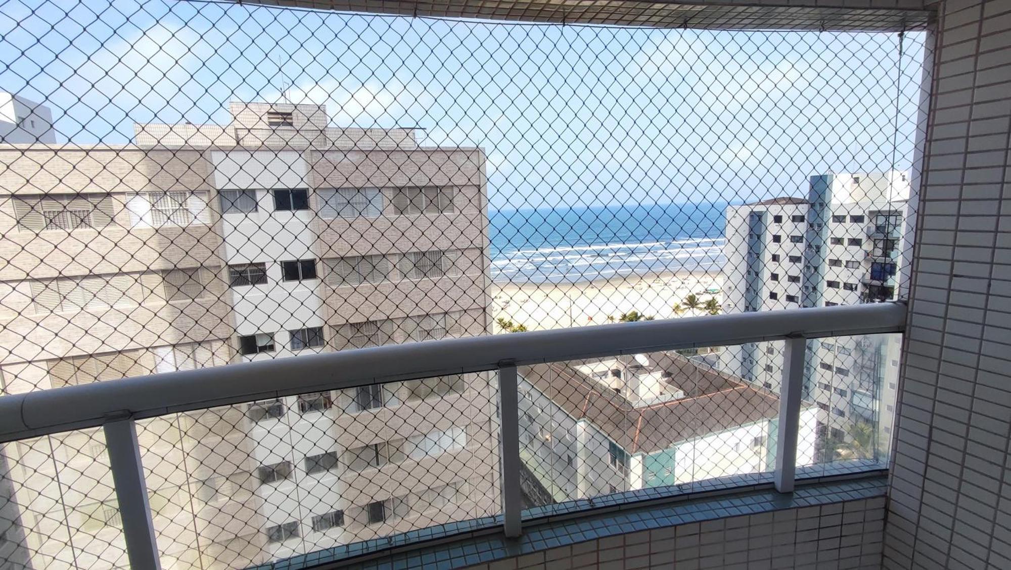 Apartamento Praia Grande Aviacao - 30 Mts Da Praia Exterior foto